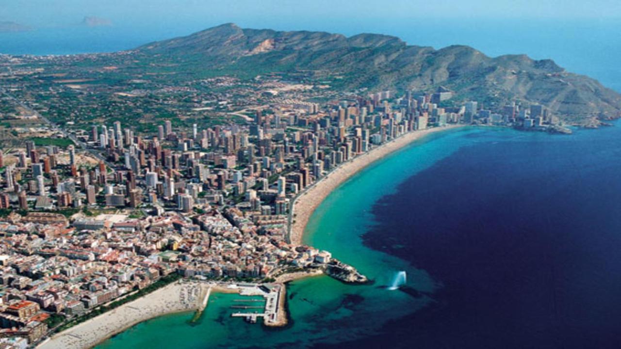 Disponible Apt Marblaw-18 A 31 Octubre 1ª Linea- Aire Acondic -2Hab 2Bn, Parking Opcionable Extra Benidorm Exterior foto
